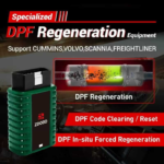 EPS001 Bluetooth Heavy Duty Truck Scanner Full System DPF Regen SCR Diagnostic Tool