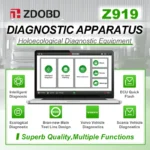 Z919 Heavy Duty Truck Scanner Full System DPF Regen SCR Diagnostic Tool